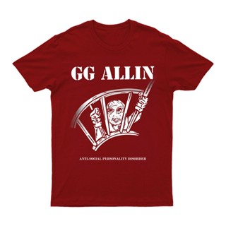 เสื้อยืด DNA - GG ALLIN - ANTI SOCIAL PERSONALITY DISORDER