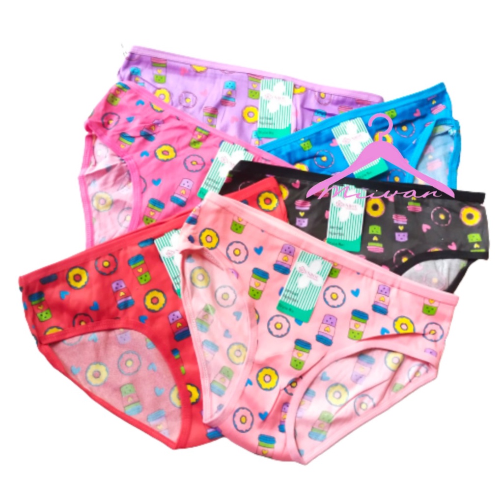 SET 6 ซีดี TEENAGE CDW 666 WENROU SB W TEENAGE UNDERWEAR WITH MOTIF