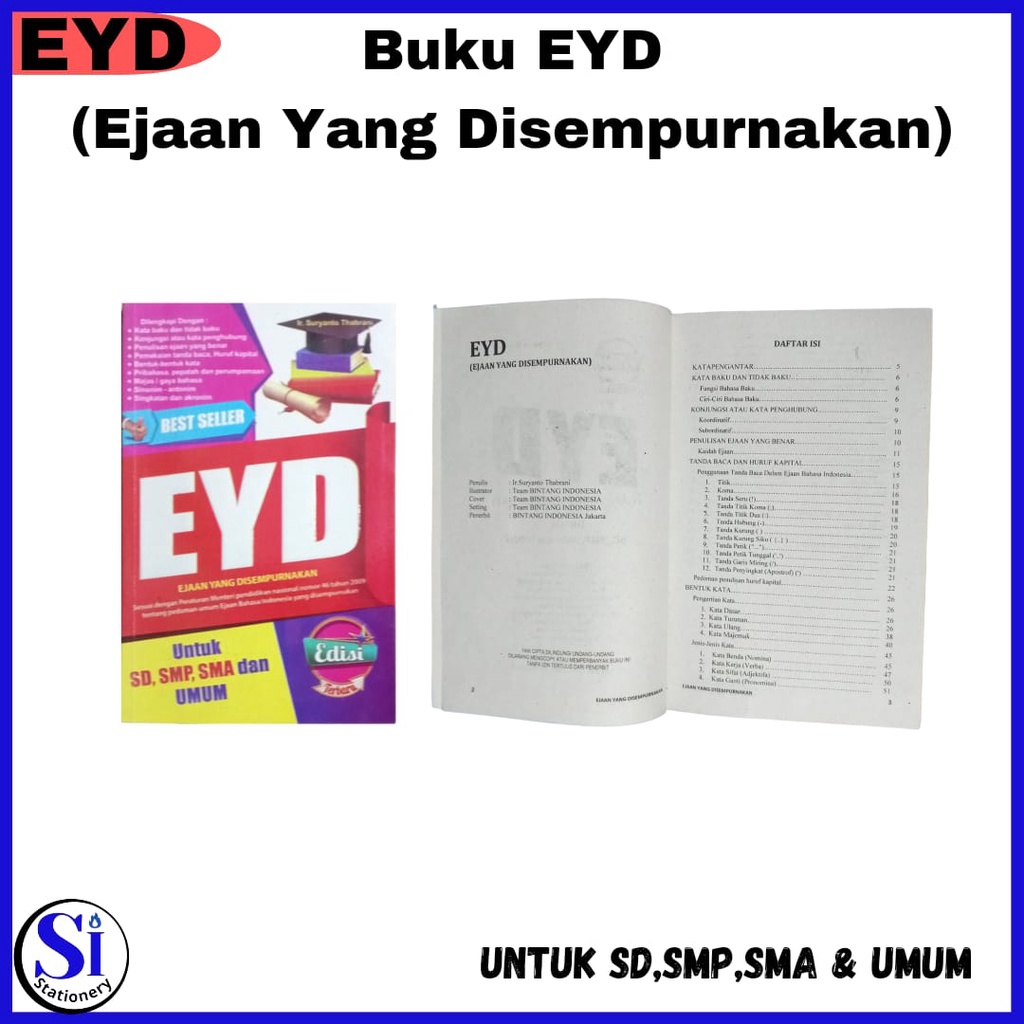 หนังสือ EYD (สะกดคําปรับปรุง)