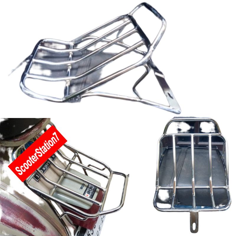 แร็คท้าย Vespa Sprint และ Super Minimalist