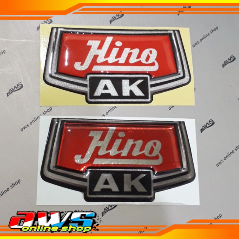 สติ๊กเกอร์ Hino AK**