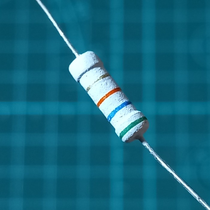 Kr04605 ตัวต้านทาน 56K Ohm +/-5% 1 วัตต์ 1 ชิ้น (10 ชิ้น)