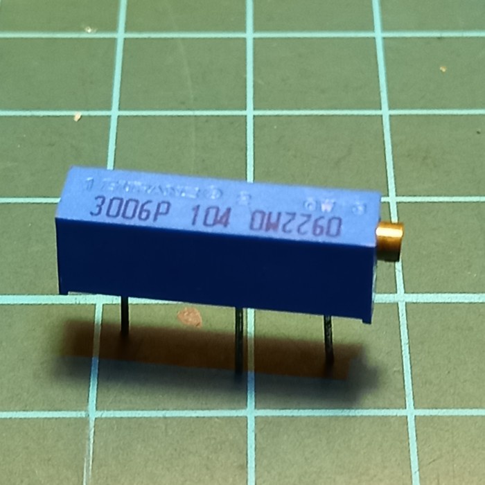 Kr04401 3006P Multiturn Cernet Potentiometer 100K (104) 1 ชิ้น