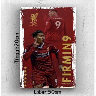 Firmino โปสเตอร์ติดผนัง ขนาด T90 ซม. L50 ซม. เกาหลี