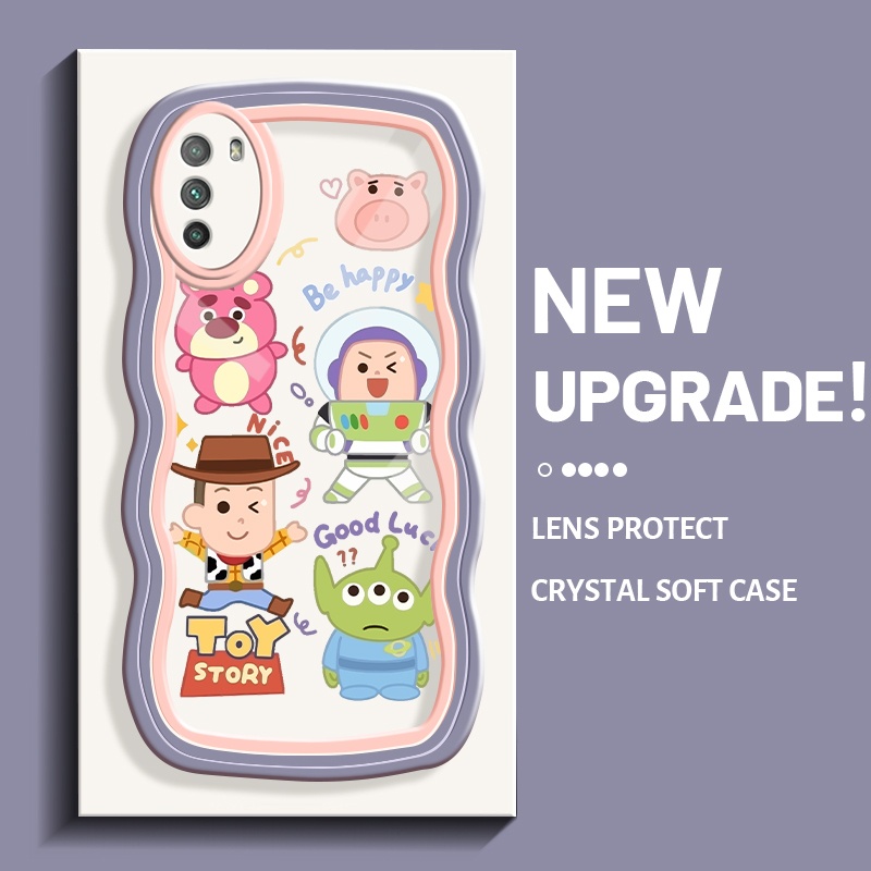 เคสโทรศัพท์สําหรับ Xiaomi Poco M3 POCO M5 4G กรณีToy Story ManiaปลอกรูปแบบCreative Hpครีมคลื่นที่มีส