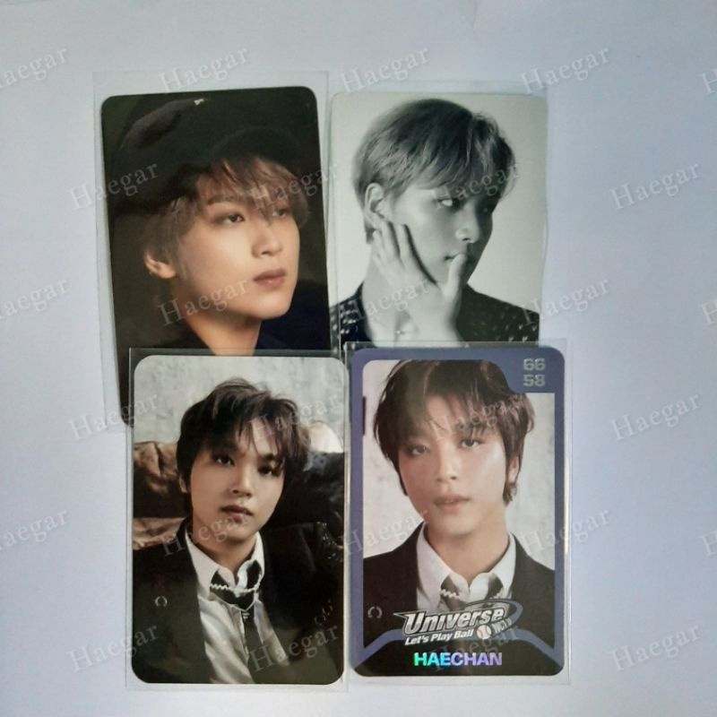Photocard haechan dicon 101 102 nct 127 u จี้สร้อยคอ lets play ball lpb tc bnw