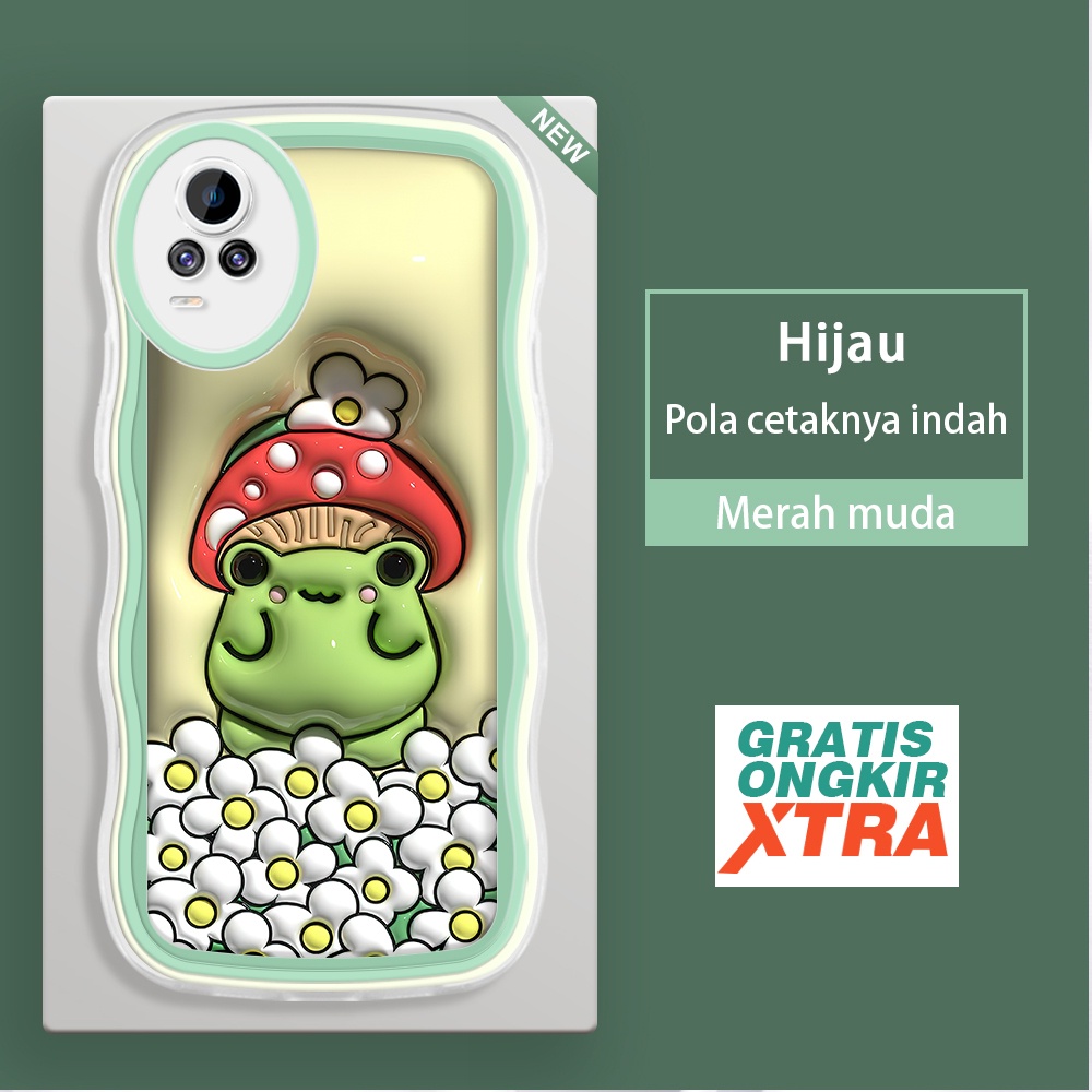 Jasouwe Vivo V17 Pro V20 2021 V23E V5 LITE V5S V9 Y85 S1 T1 Pro 5Gเคสโทรศัพท์สีสัน 3Dกบดอกไม้รูปแบบW