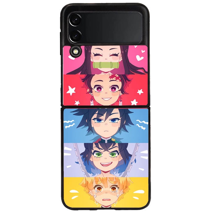 เคส Samsung Galaxy Z Flip 3 Z Flip 4 Demon Slayer DF181
