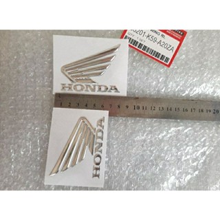 สติกเกอร์ตราสัญลักษณ์ ลายนูน สําหรับติดตกแต่งรถจักรยานยนต์ honda