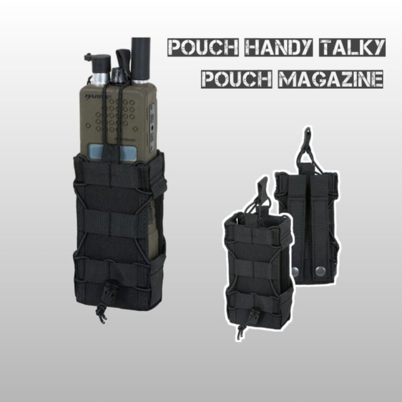 TACTICAL MAGAZINE POUCH / HT POUCH / HENDY TALKY PLACE
