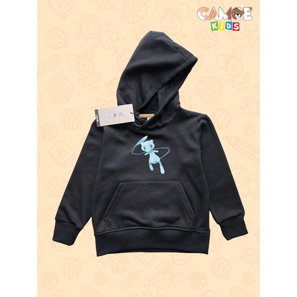 KIDS อะนิเมะ Pokemon Shiny Mew Hoodie