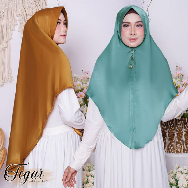 Khimar Jilbab Kerudung cradenza silk Maxmara Pet antam L โดย Tegar Collection/Khimar cradenza maxmar