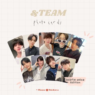 Andteam &amp; TEAM โฟโต้การ์ดเปล่า Selca Edition Vol. 1 (แฟนเมด)