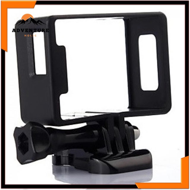 เคสกรอบด้านข้างพลาสติกสําหรับ SJCAM SJ4000 EKEN H9 H9R Pro Action Camera - AHFV ADHB