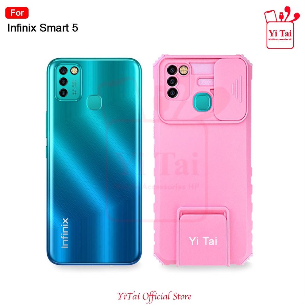 Yi Tai - Case Premium Stand Slide Camera Infinix Smart 5 Infinix Smart 6 Nfc