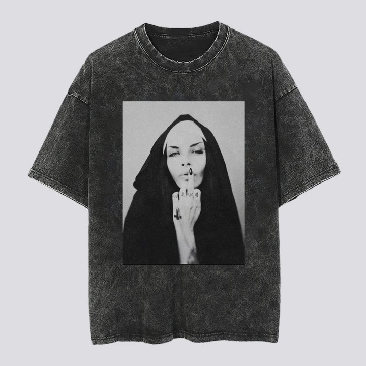 เสื้อยืดวงป้าย Bring Me The Horizon Show Me A Washed