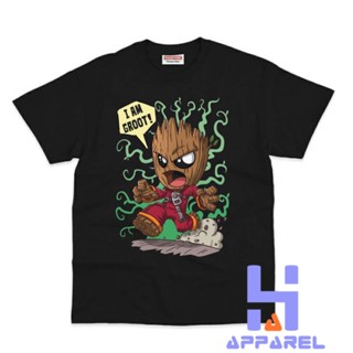 เสื้อยืด ลาย I AM GROOT สําหรับเด็ก