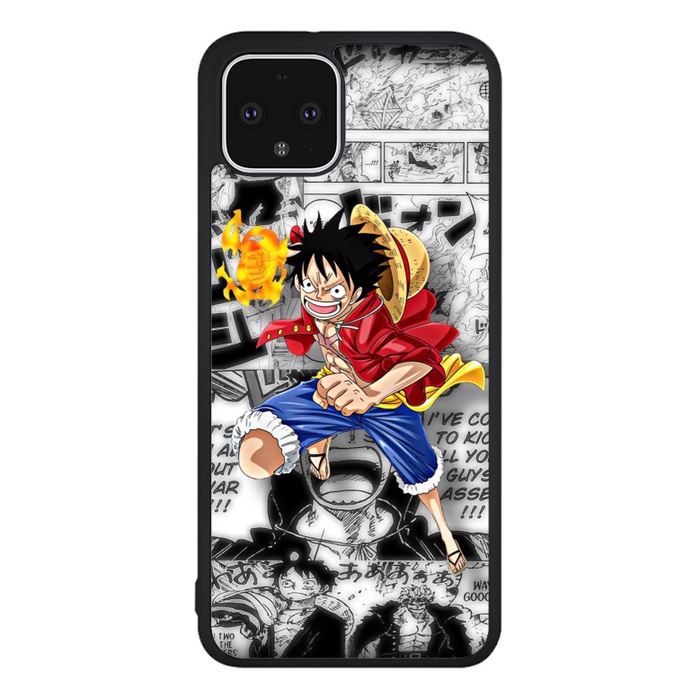 Case Casing Softcase Hardcase Google Pixel 4a 4 5 6a 6 7a 7 Pro XL 5G Monkey Luffy One Piece AO0081
