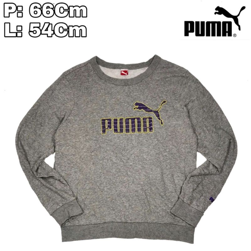 B59 เสื้อกันหนาว Crewneck Sport Outdoor PUM4 เสื้อแขนยาวลําลอง