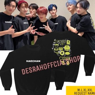 Opc23 เสื้อกันหนาว ลายศิลปินเกาหลี nct dream the dream show IN JAPAN Chart+First Name New Arifal