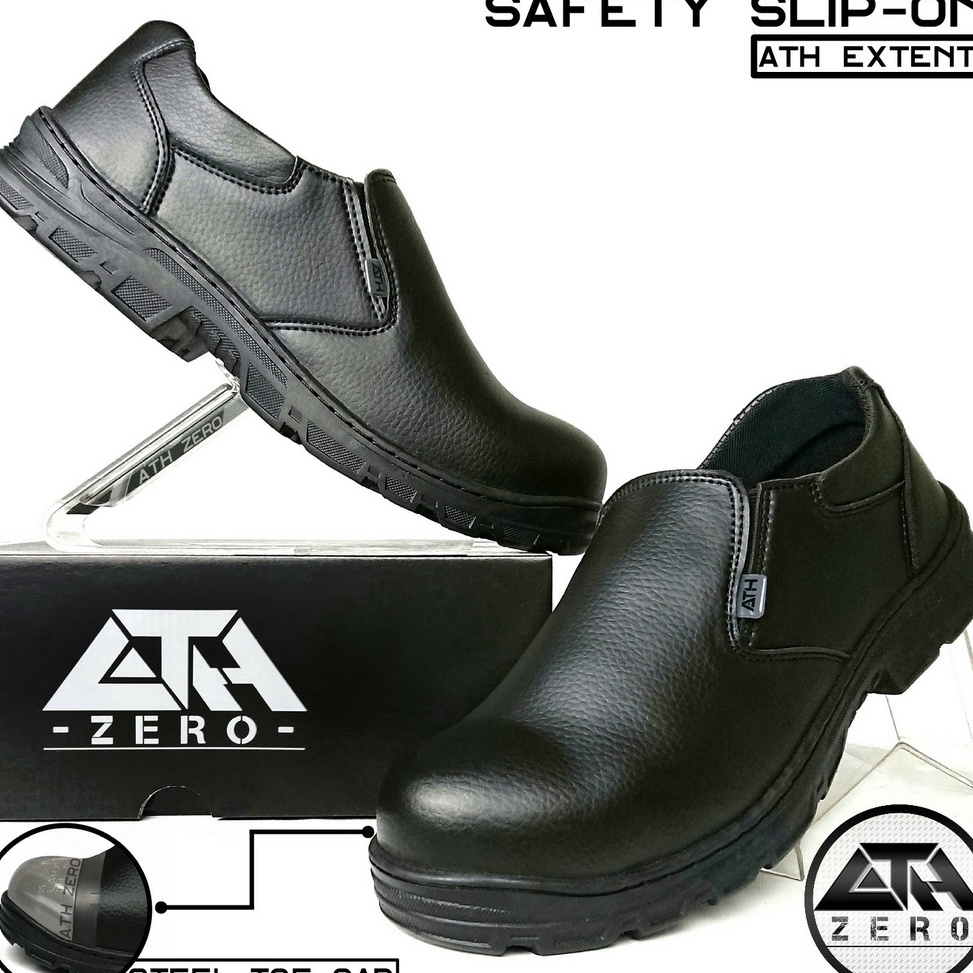 LATEST TRENDS Safety Shoes Slop Safety Slip On Safety Work Shoes Slop Safety Shoes Strapless Sepy Sl