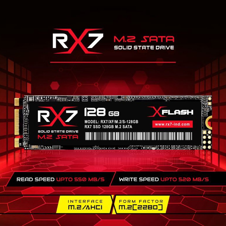 เบื่อ!.. SSD M2 SATA / M.2 SATA / M2SATA 128GB RX7