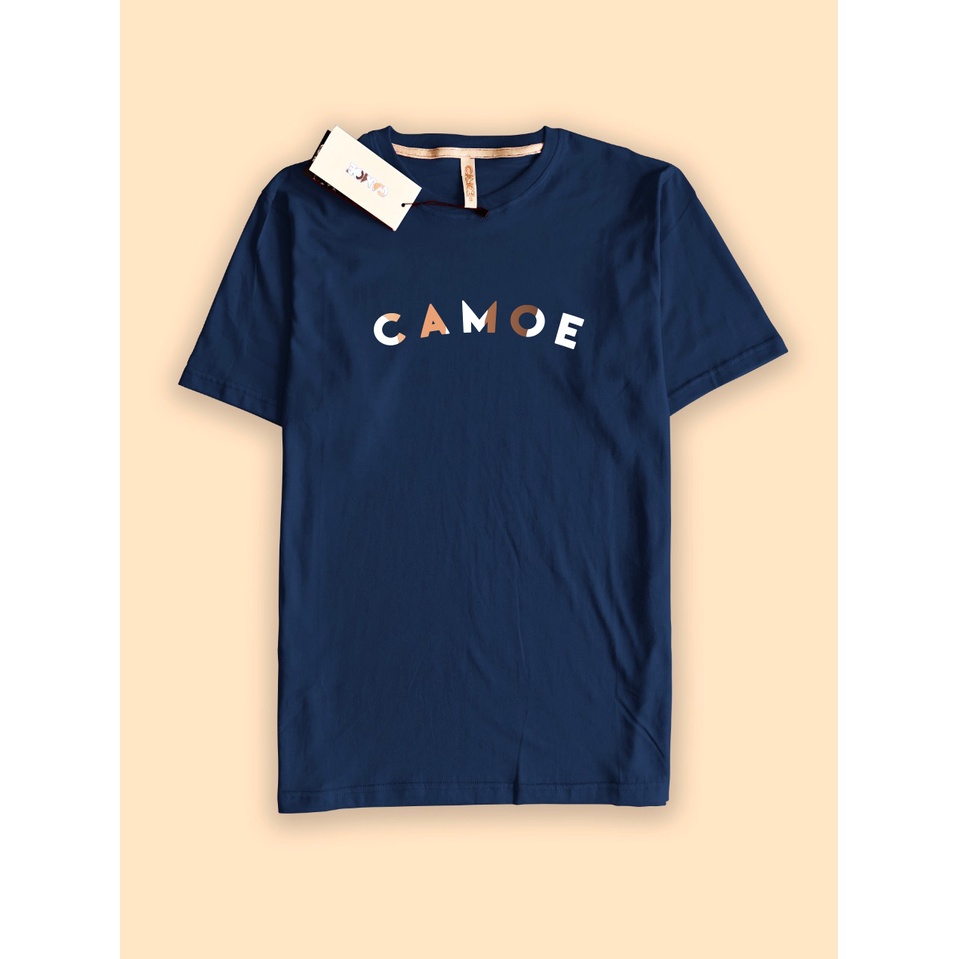 เสื้อยืด CAMOE Camo Curve โลโก้ Distro
