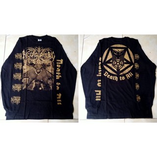 เสื้อแขนยาว ลาย Darkpath NECROPHOBIC - DEATH TO ALL