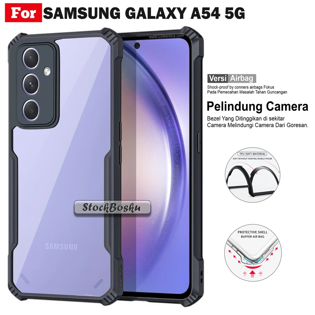 Samsung A05 A05S A54 A34 5G กันกระแทก Fusion Armor เคสใส