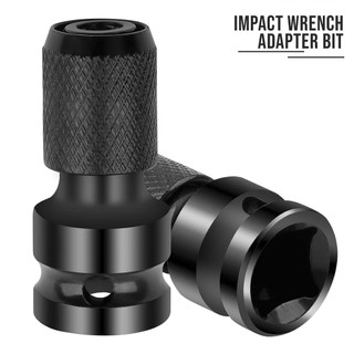 Allefix Konektor Mata Obeng Adapter Impact Wrench 1/2 Inch ke 1/4 Inch- 6631