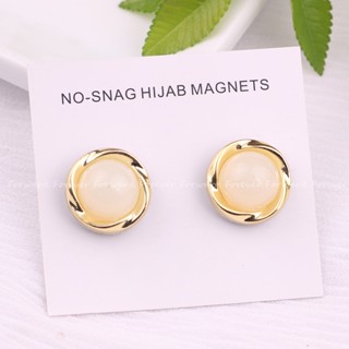 1PC New Jelly Trimmed Magnet brooch Alloy Clothing Womens Accessories