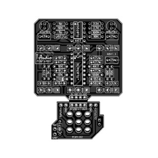 T-audio แป้นเหยียบเอฟเฟคกีตาร์ PCBFX-002 สําหรับ DSM