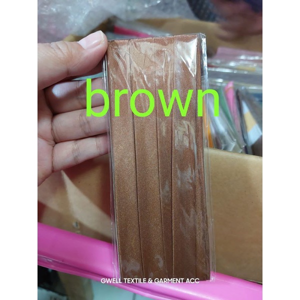 เทป BISBAN / BIAS PLAIN SUPER คุณภาพสูง SATIN MATERIAL LETTENTS 3 YARDS