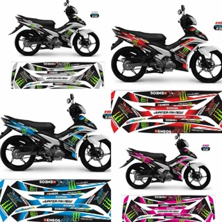 สติกเกอร์ jupiter MX Striping 135 jupiter-MX สําหรับติดตกแต่งรถจักรยานยนต์ MX