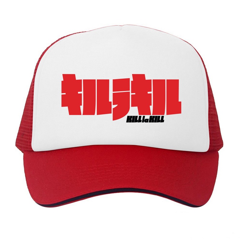 Kill La Kill Anime Trucker Hat โลโก้ญี่ปุ่น