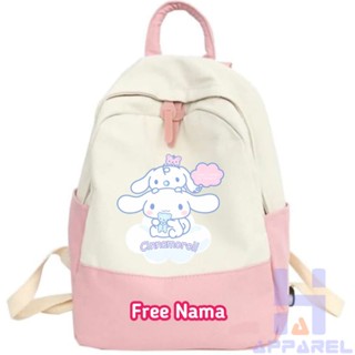 กระเป๋าเป้สะพายหลัง ลาย Cinnamoroll สําหรับเด็ก