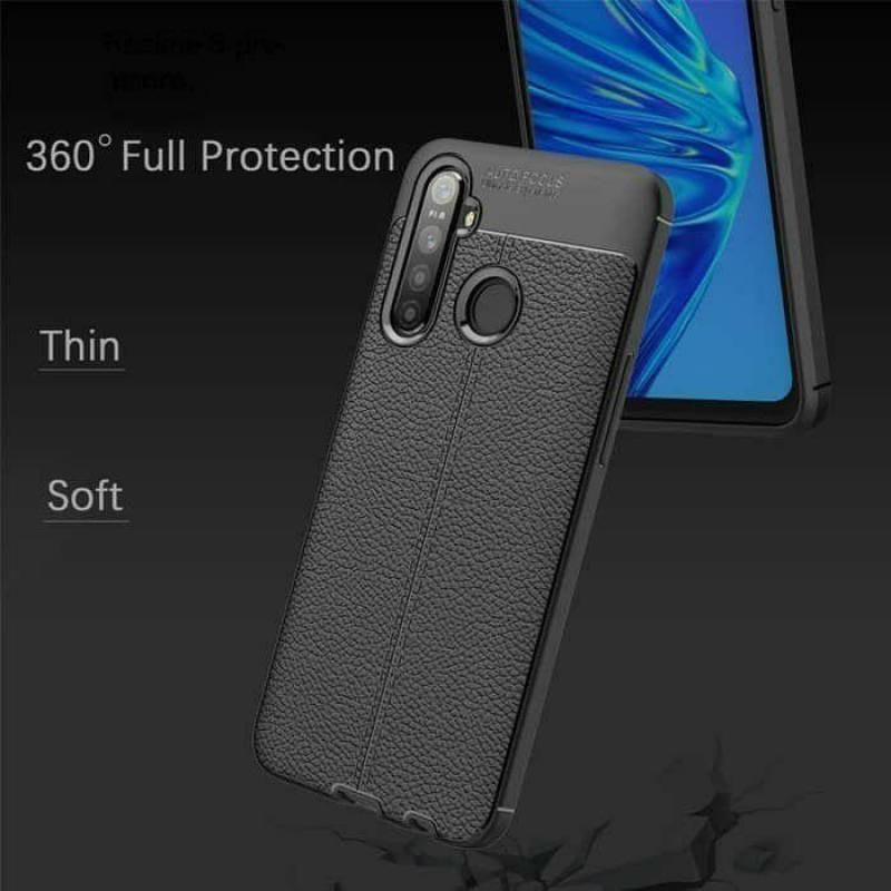 SOFTCASE AUTO FOCUS REALME 5 5i 5S 6 6 PRO 7 7i 7 PRO CASE SILICON LEATHER ULTIMATE EXPERIENCE CASIN