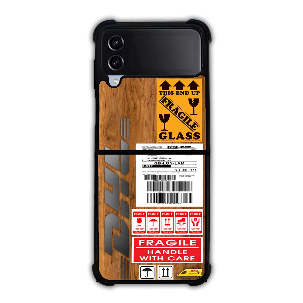 Samsung Z Flip 4 Case 2 3 S23 S22 S21 S20 S20 S10 Plus Ultra Custom Hardcase DHL Wood
