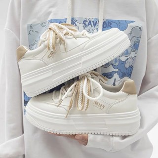 QNS Sepatu Sneakers Wanita Putih Oldskool - Original 100% - Sepatu Casual Olahraga Sekolah QN315 COD