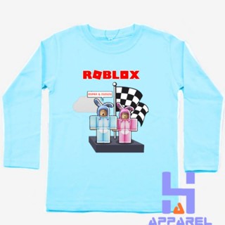 เสื้อยืดแขนยาว พิมพ์ลาย Mipan And ZUZUZU ROBLOX สําหรับเด็ก