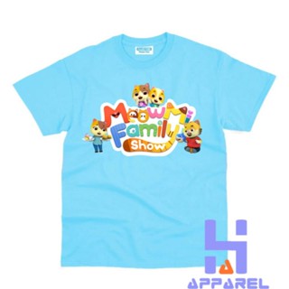 เสื้อยืด พิมพ์ลาย Meowmi FAMILY SHOW สําหรับเด็ก