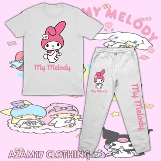 เสื้อยืด พิมพ์ลาย My Melodi San Rio Jogger กางเกง สําหรับเด็กผู้ชาย และเด็กผู้หญิง