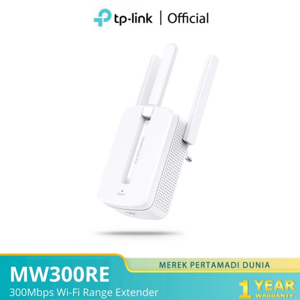 SEND IMMEDIATELY mercusys MW300RE 300Mbps AC1200 WiFi Extender เครื่องขยายสัญญาณ WiFi Amplifier WiFi