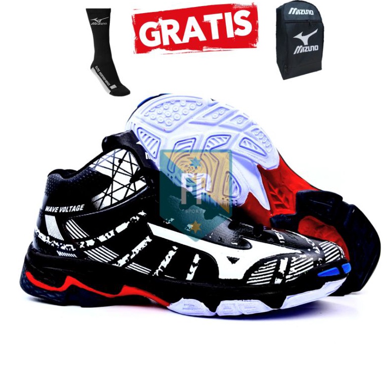 BOOMING mizuno แรงดันไฟฟ้าคลื่น Volly Ball รองเท้าวอลเลย์บอล/mizuno Wlz รองเท้าวอลเลย์บอล 2021/mizun