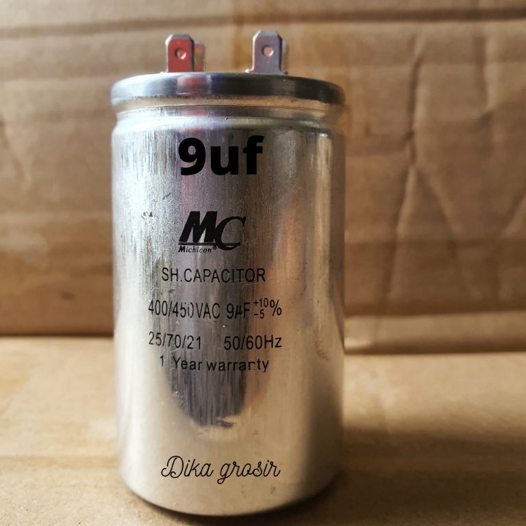 ราคาเป็นมิตร MC 9UF 400-450V CAPACITOR