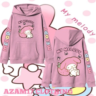 เสื้อแจ็กเก็ตกันหนาว มีฮู้ด ลาย My Melody Sanrio น่ารัก สําหรับเด็กผู้ชาย และเด็กผู้หญิง