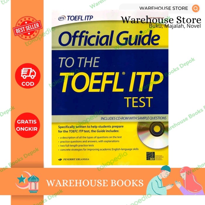 คู่มืออย่างเป็นทางการสู่การทดสอบ TOEFL ITP Ets WRBooks