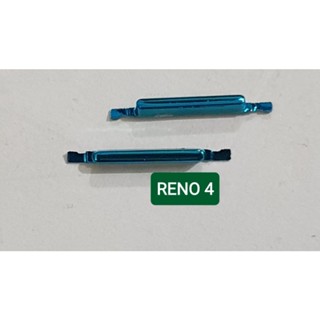 Tombol Reno 4 OPPO Knick-Knacks ปุ่มด้านนอก เปิดปิดสวิตช์ เสียงด้านข้าง ยาง