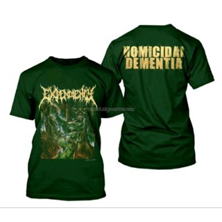 เสื้อยืด Hadeath - EXPENDIENCY - DEMENTIA สีเขียว