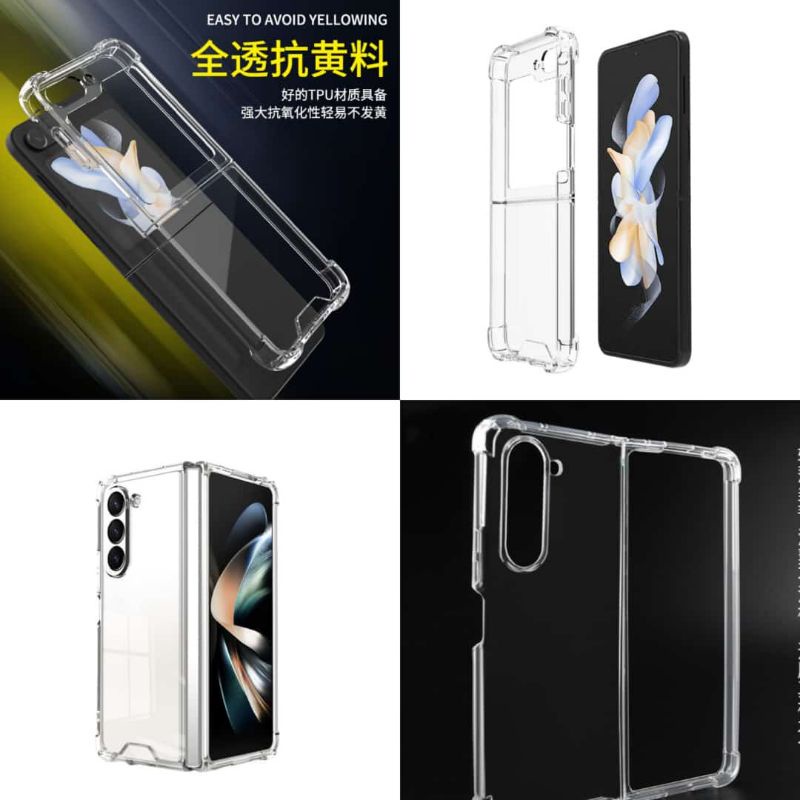 SAMSUNG Z FLIP 3 AIRBAG PROTECT CAMERA เคสใส SAMSUNG Z FLIP 3